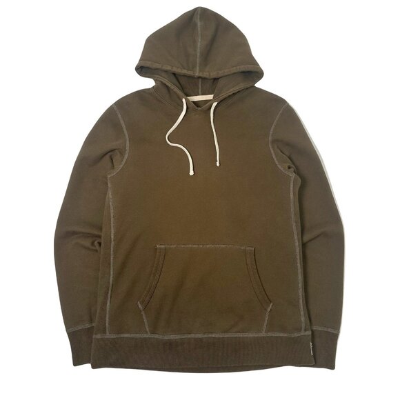 Reigning Champ Contrast Stitch Blank Hoodie S - Picture 1 of 3